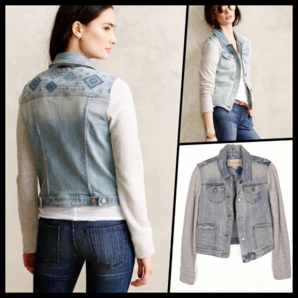 anthropologie denim jacket